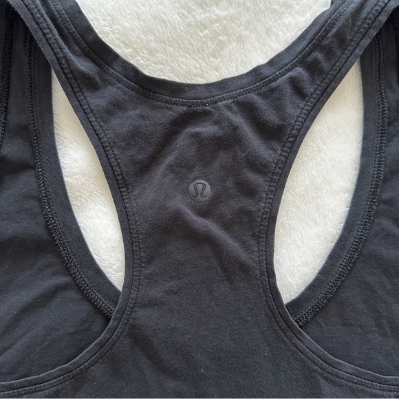 LULULEMON RACERBACK TANK WOMENS SIZE 6 BLACK - Picture 5 of 15